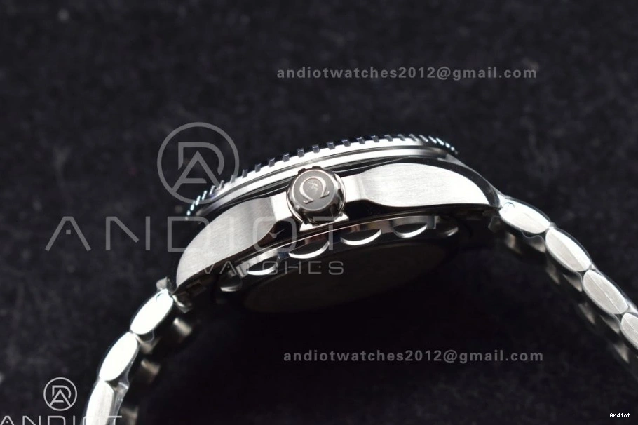 6000M A2824 Bezel on Best Bracelet Deep Ultra White SS Edition Dial Ceramic Seamaster Blue 1:1 TF SS 0213